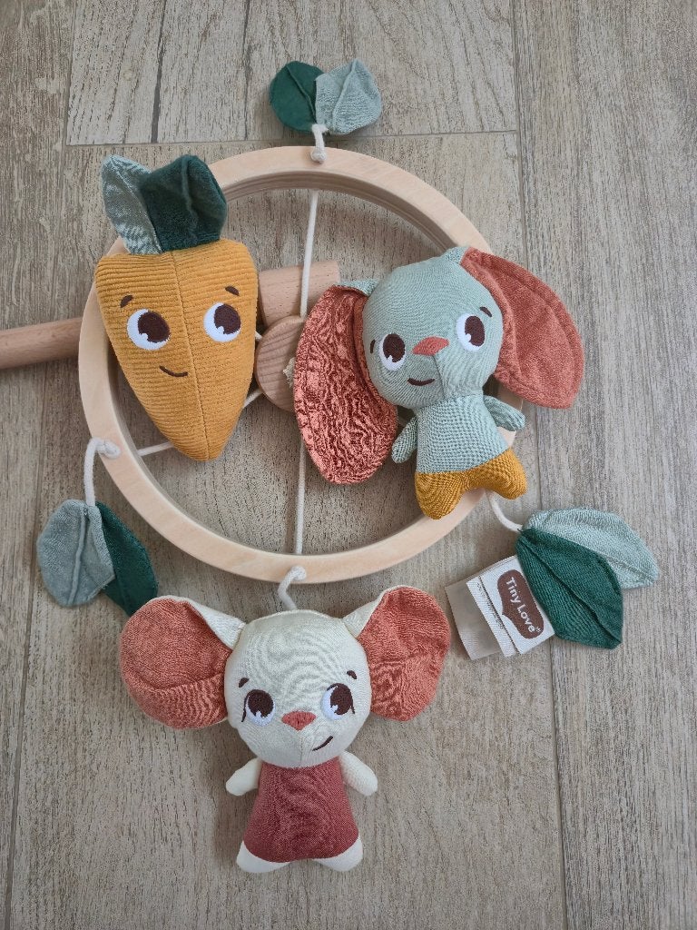 Tiny Love houten mobiel, Enfants & Bébés, Enlèvement ou Envoi, Comme neuf, Mobile