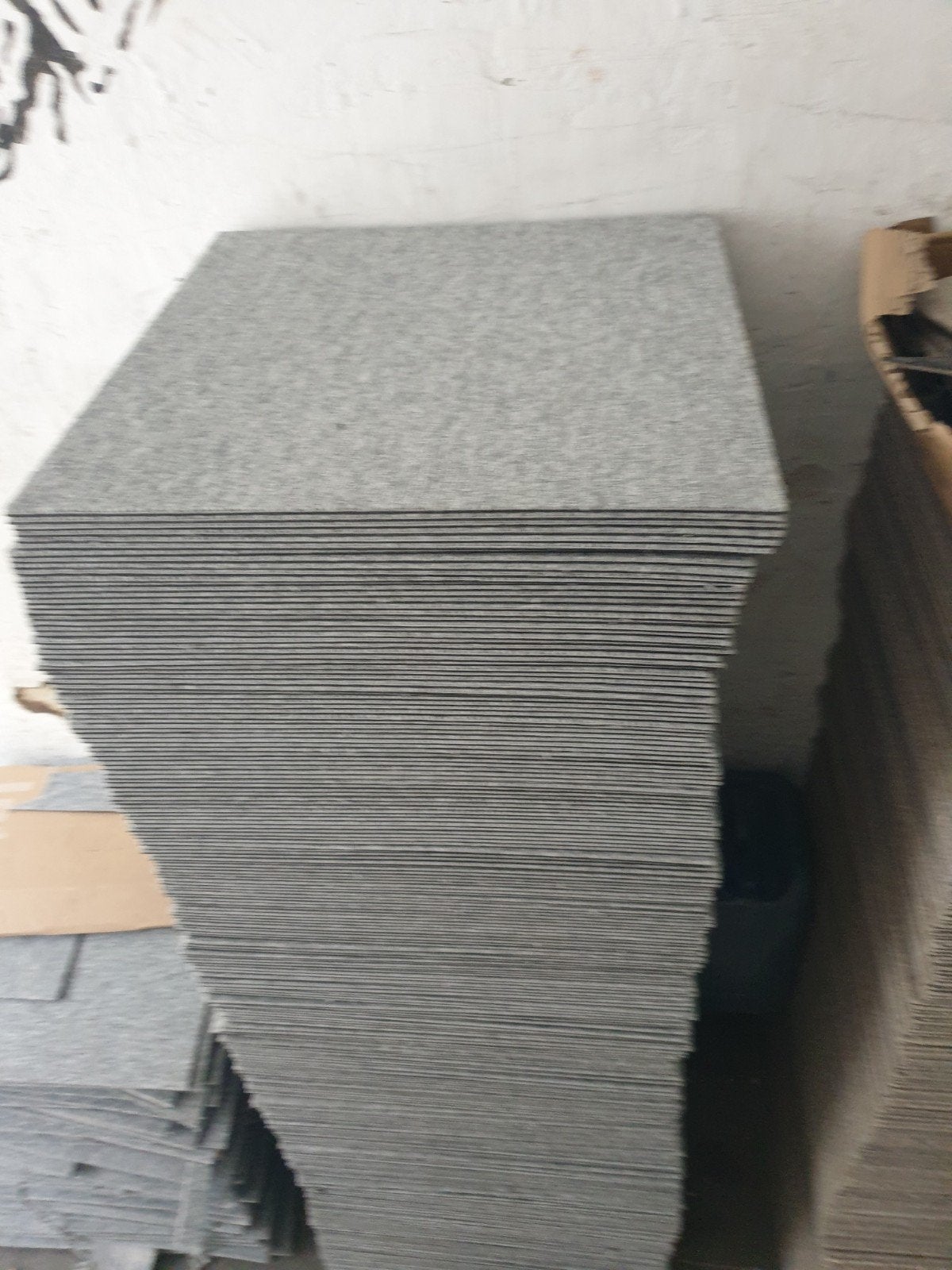 Vends 250 m² de moquette Desso AirMaster – Gris et Beige, Ophalen of Verzenden