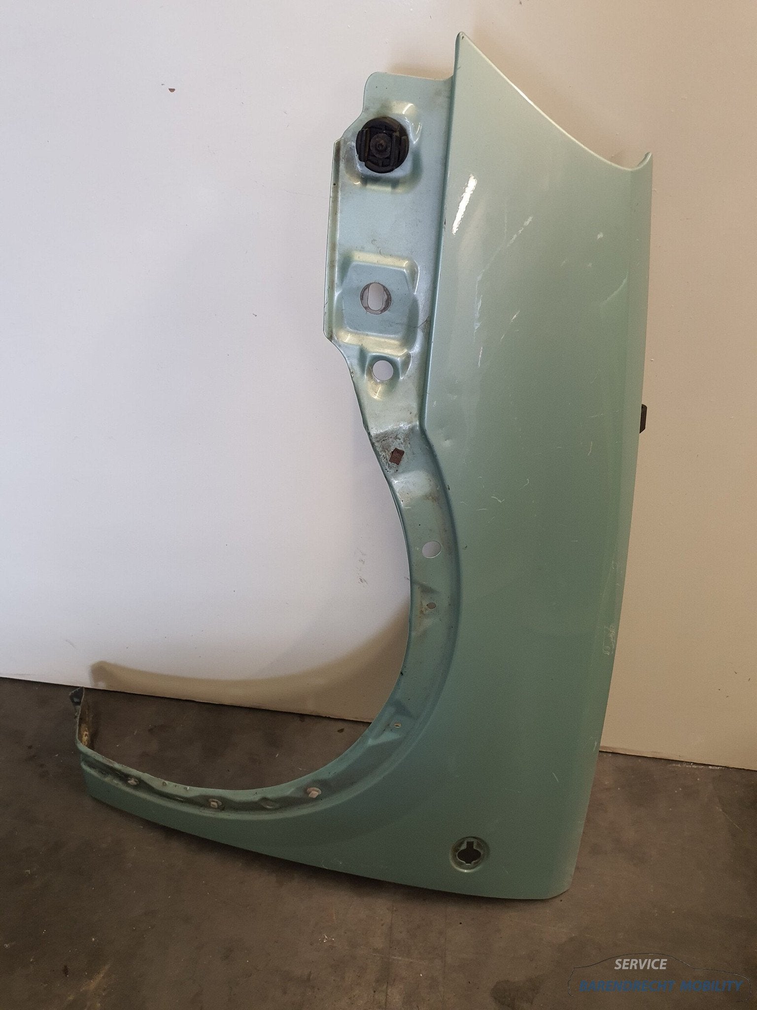 Spatbord links voor Opel Corsa C Z388 Zeegroen Metallic zijs, Gebruikt, Opel Automobile GmbH, Kontakt@opel-infoservice.de, Voor