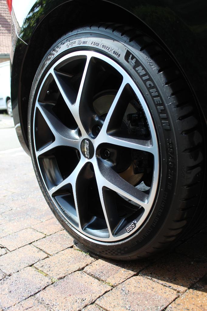 BBS SR (5x112) 18 inch + Michelin Pilot Sport 5, Autos : Pièces & Accessoires, Pneus & Jantes, Pneus et Jantes, Véhicule de tourisme
