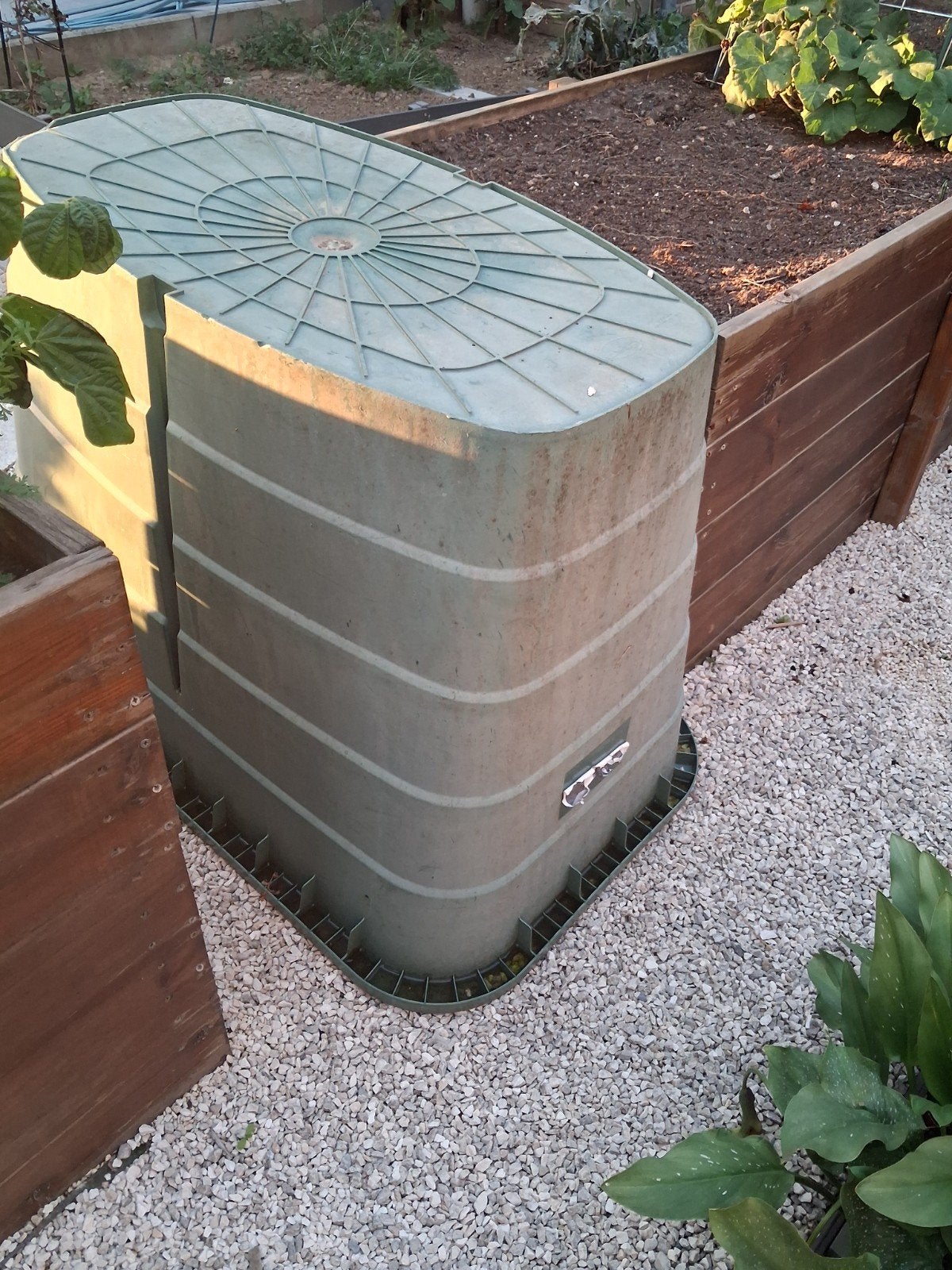 cuve a eau 520l, Enlèvement