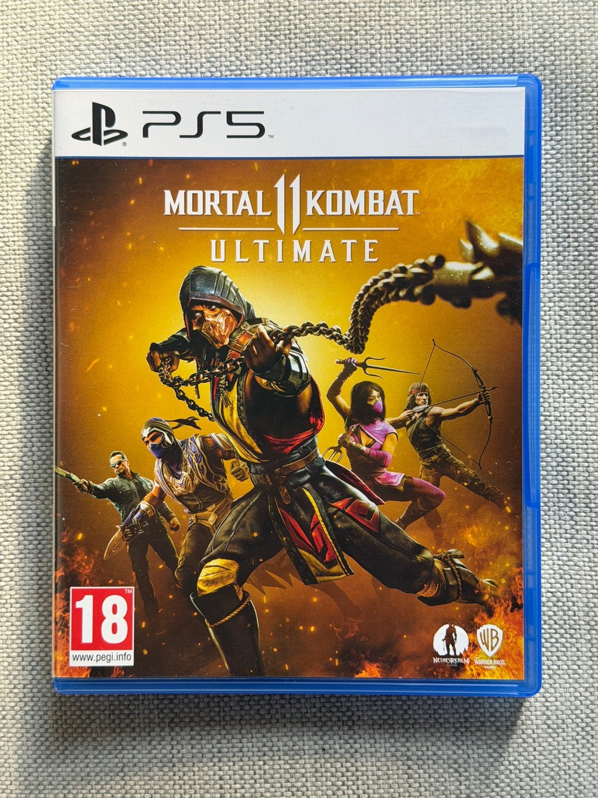 Mortal Kombat 11 PS5 **nieuwstaat**, Games en Spelcomputers, Ophalen of Verzenden, Zo goed als nieuw