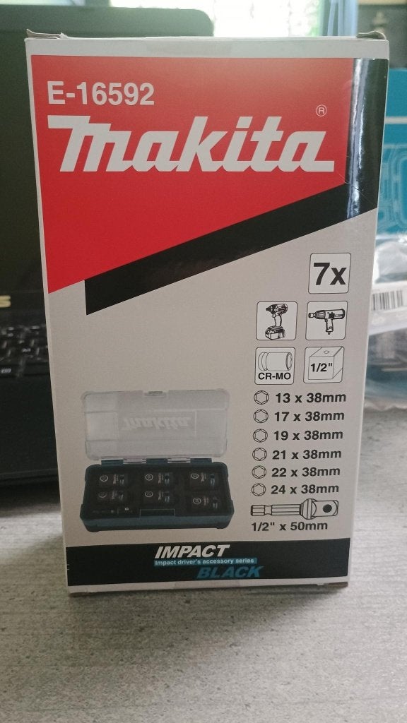 Makita Douilles à choc +  allonge  1/2", Enlèvement ou Envoi, Neuf