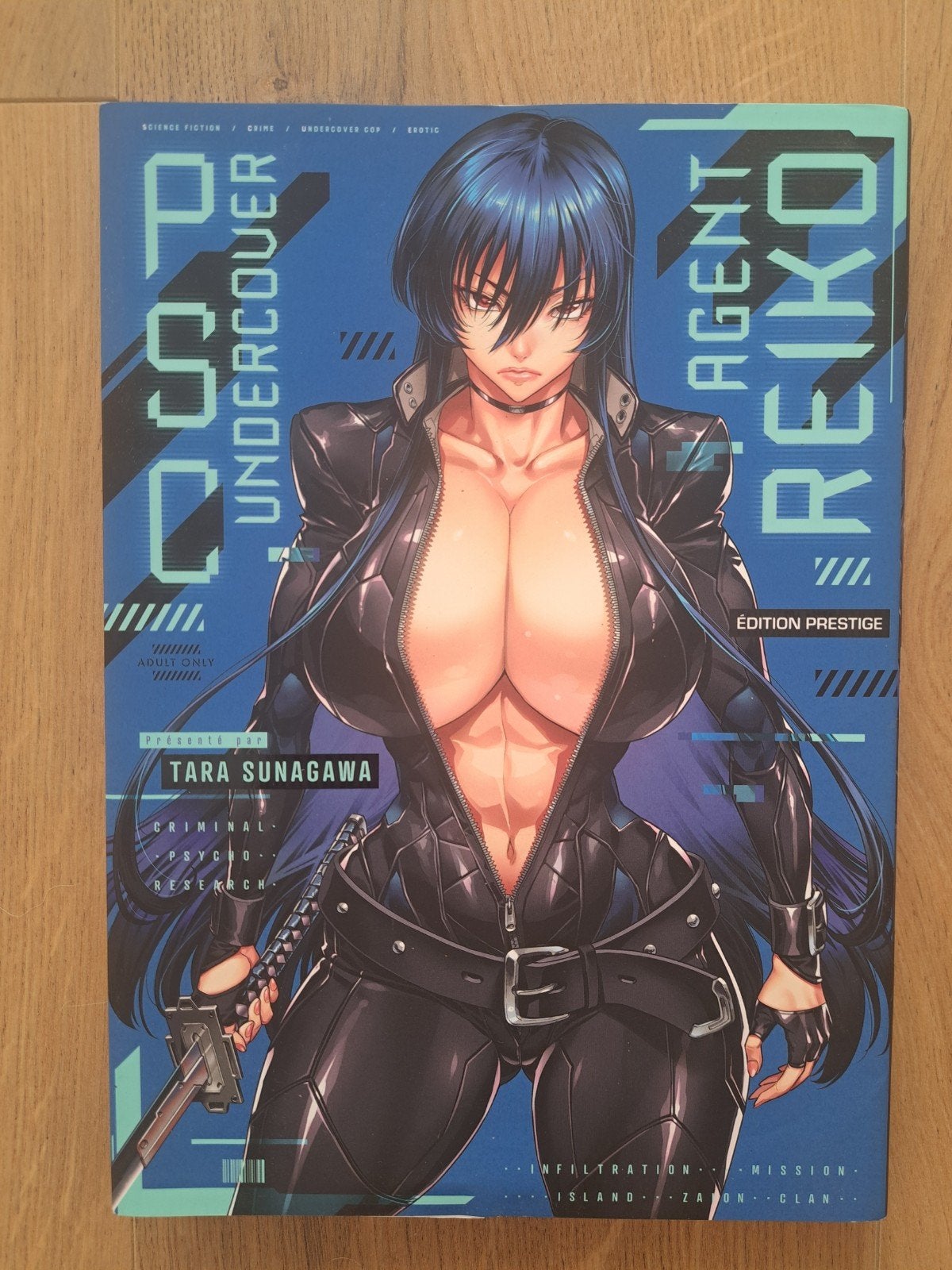 Manga PSC Undercover Agent Reiko, Livres, Enlèvement