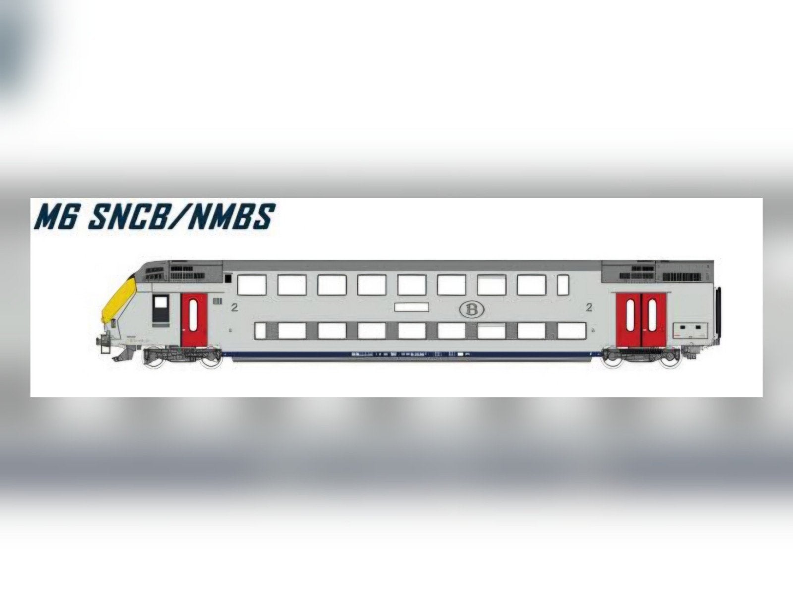 Recherché : voiture à gouverner SNCB LS Models M6, Autres marques, Wagon, Comme neuf, Courant continu