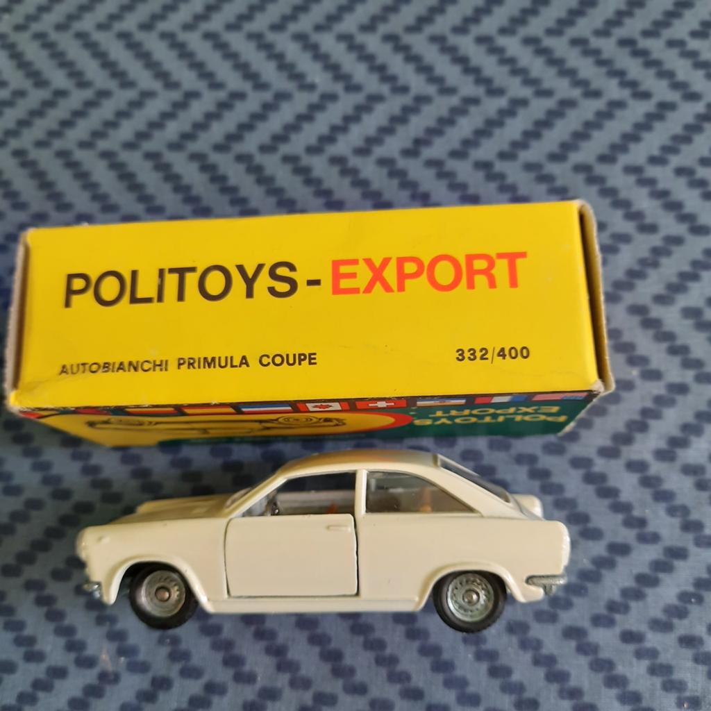 POLITOYS EXPORT *N 548* AUTOBIANCHI PRIMULA*VINTAGE*MIB*, Enlèvement, Neuf, Voiture, Autres marques