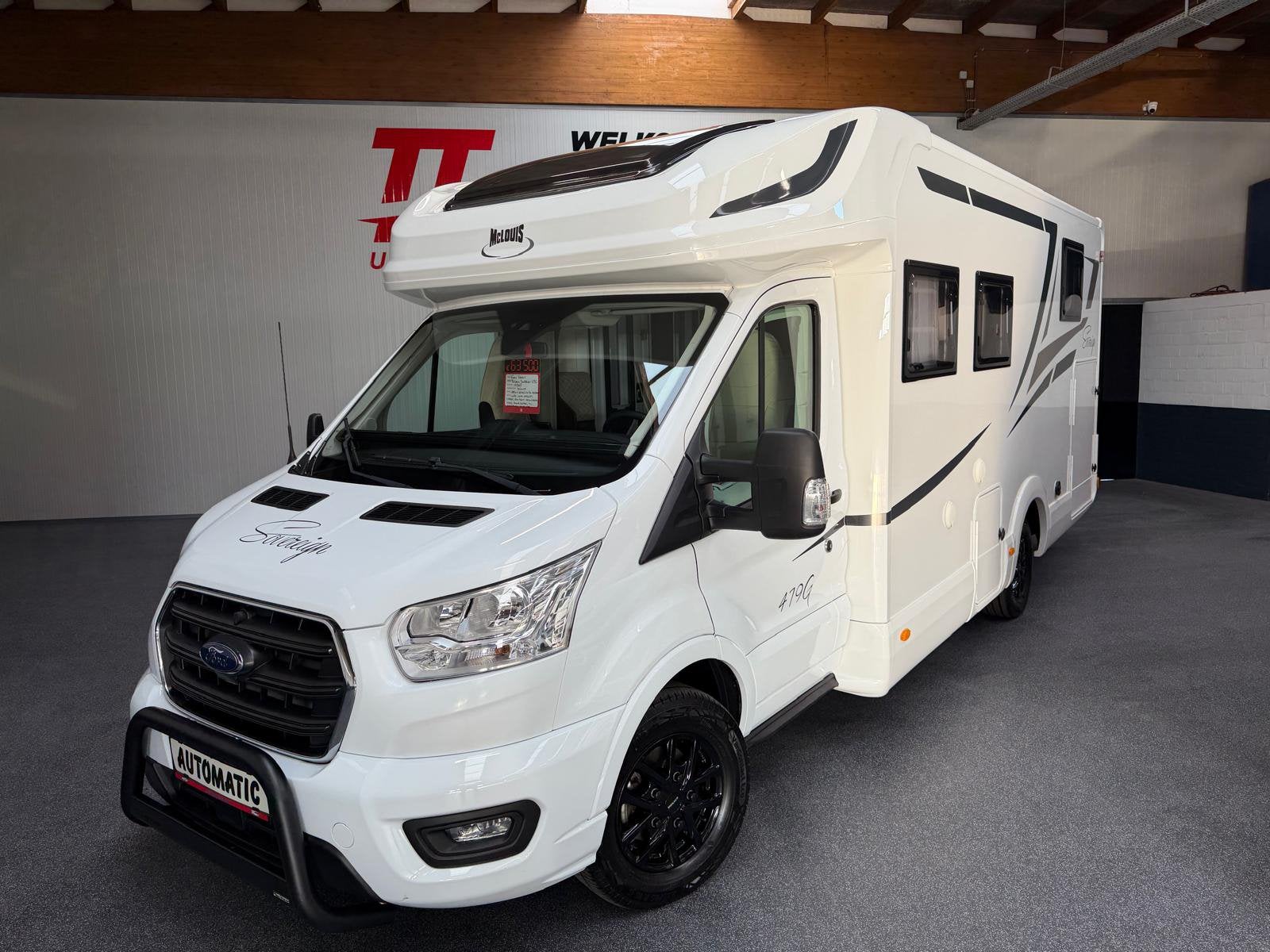 Ford Transit McLouis Sovereign 479 G, Caravans en Kamperen, Automaat, Ringverwarming, Ford, Douche