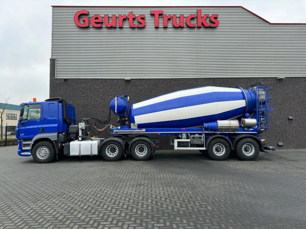 DAF CF 510 6X4 + DE BUF ST2 2-ASSIGE 10M3 CONCRETE MIXER/MIS, Auto's, Blauw, Overige brandstoffen, Aanhangers en Opleggers, Te koop