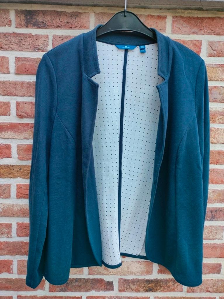 Mooie blauwe blazer, Ophalen of Verzenden, Blauw, Jasje