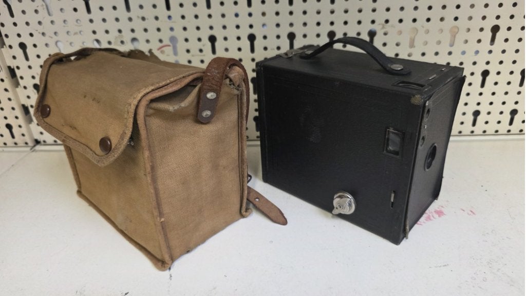 Antieke Kodak No. 2A Brownie camera