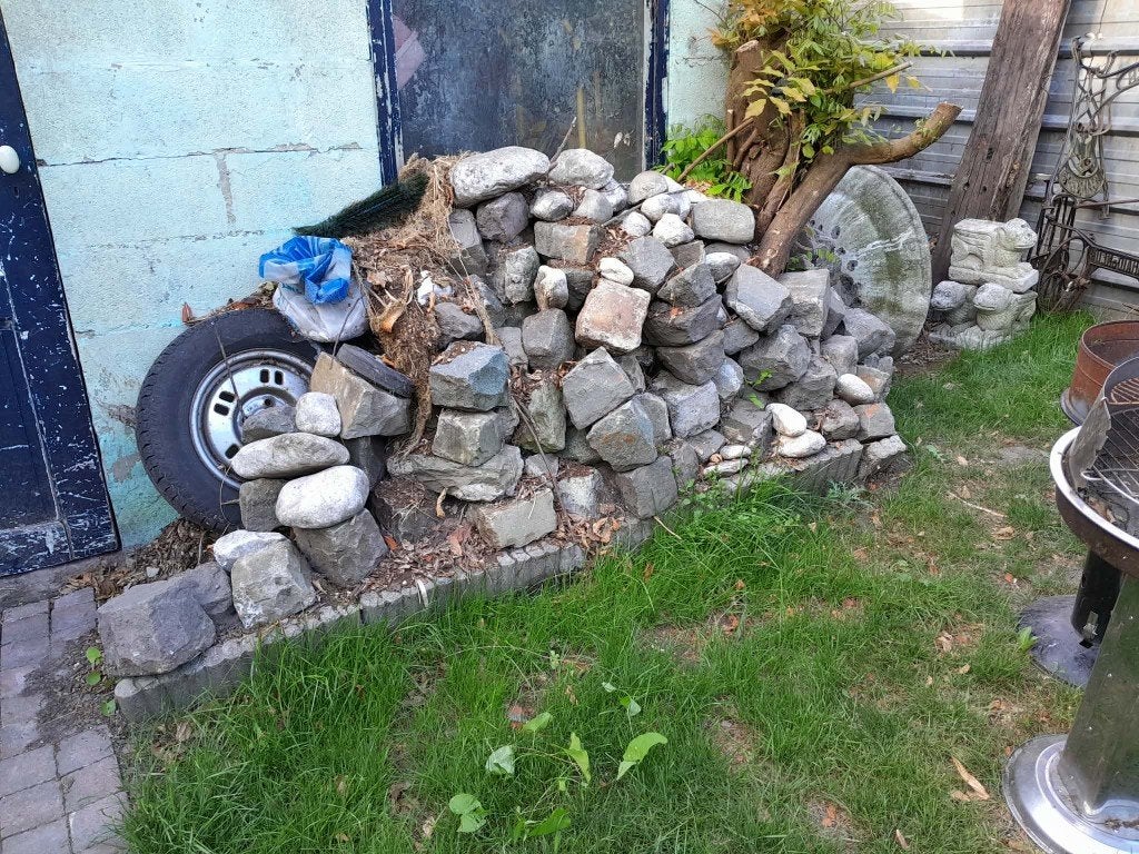 Lot de pavés, Jardin & Terrasse, Pavé & Dalles, Enlèvement, Utilisé, Béton, Autres types