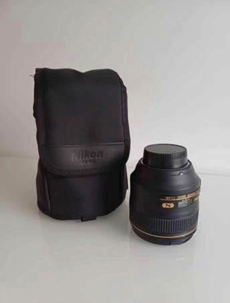 Objectif Nikon AF-S nikkor 85mm f/1.4G, TV, Hi-fi & Vidéo, 85 mm, Enlèvement ou Envoi, Housse/sac de protection, Lentille standard