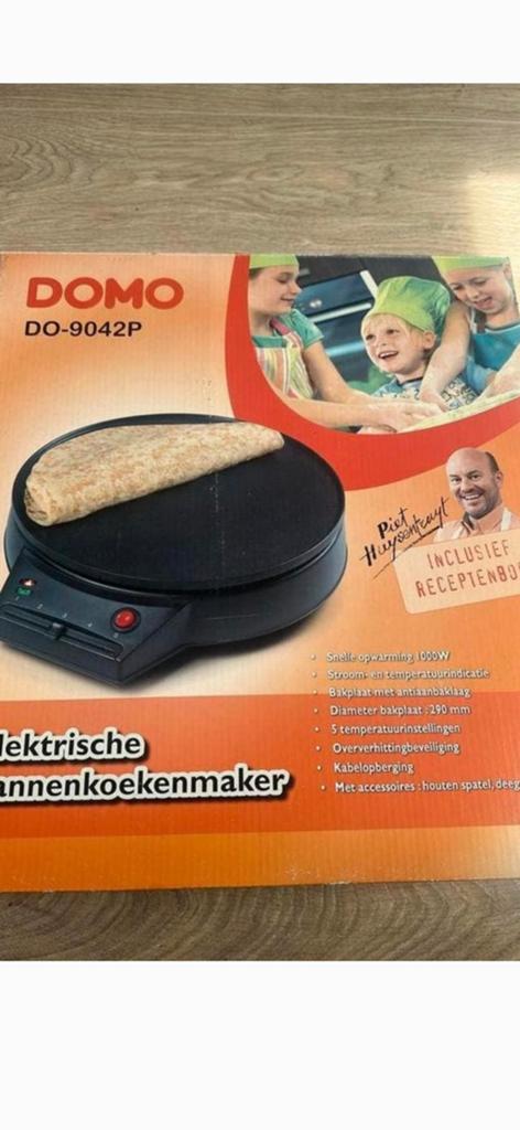 Elektrische pannenkoeken machine, Electroménager, Gaufriers, Enlèvement, Comme neuf