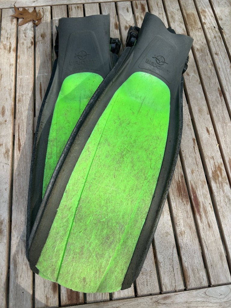 duikvinnen, Watersport en Boten, Ophalen of Verzenden, Gebruikt, Zwem- of Duikvliezen