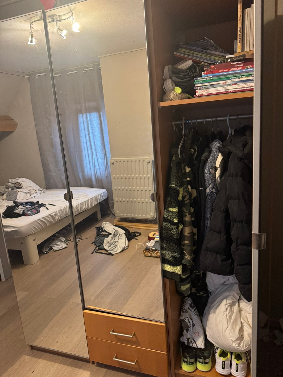 Armoires/penderie Pax Ikea miroir, Utilisé, 50 à 100 cm, Avec tiroir(s), Pax Ikea