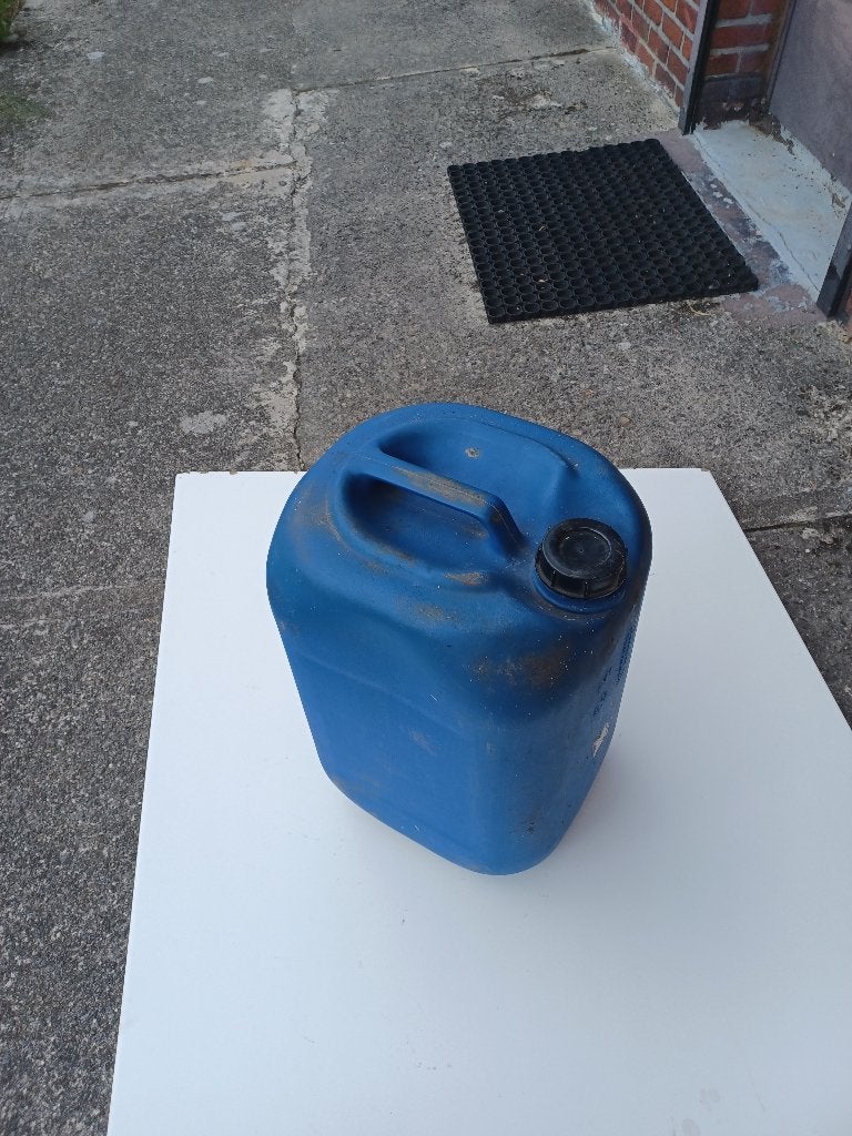 Blauwe Kunststof Jerrycan / Bidon (20-25 Liter), Minder dan 75 liter, Ophalen, Gebruikt, Kunststof
