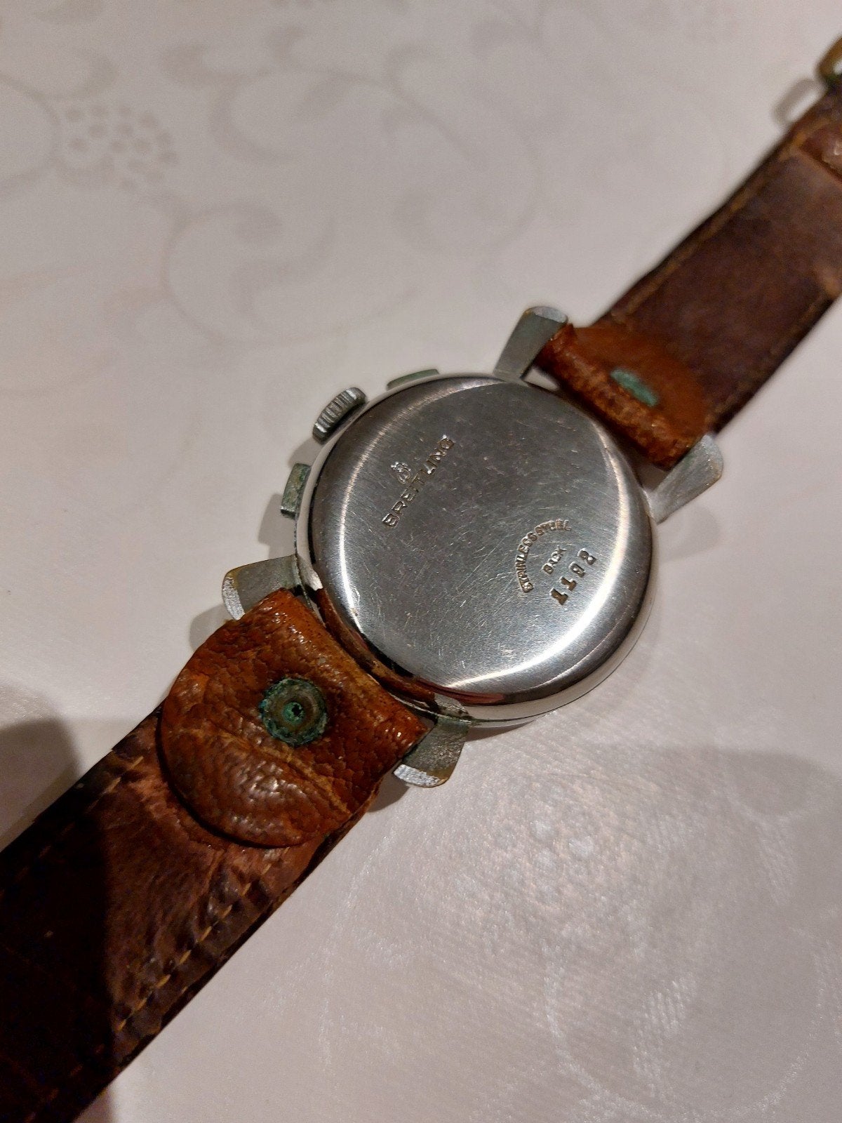breitling horloge, Handtassen en Accessoires, Horloges | Antiek, Ophalen of Verzenden, Breitling