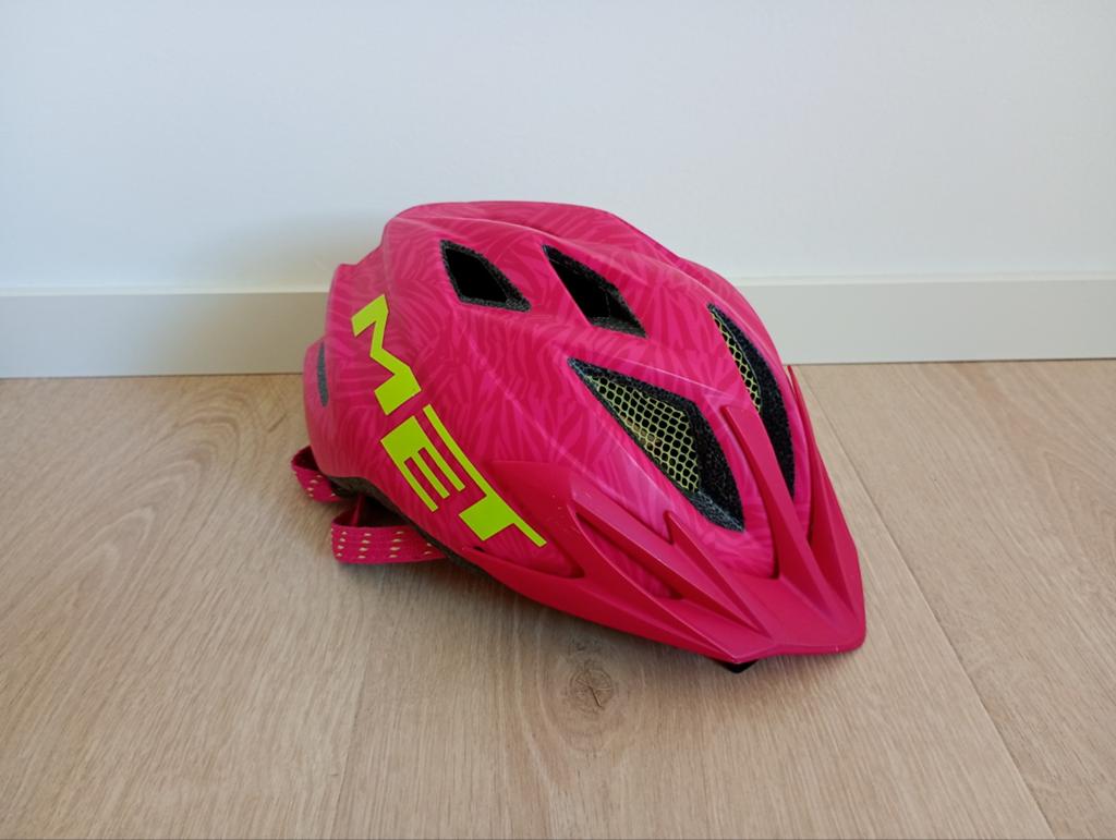 Casque de vélo pour enfant, rose, Vélos & Vélomoteurs, Enlèvement, Utilisé