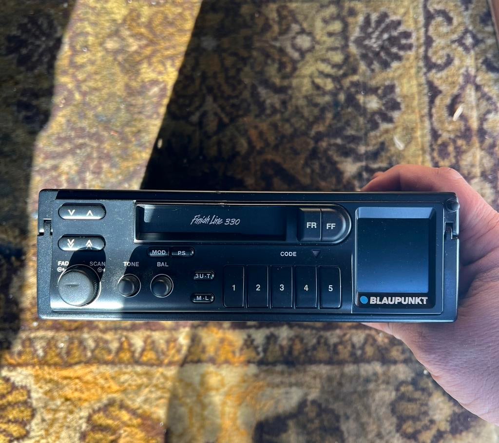 Blaupunkt Finish Line 330 autoradio, Ophalen of Verzenden, Gebruikt