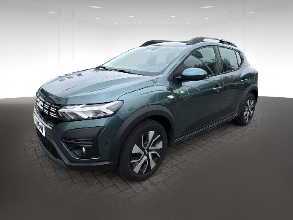 Dacia Sandero Stepway Expression TCe 90, Auto's, Xenon verlichting, Zwart, 91 pk, 67 kW
