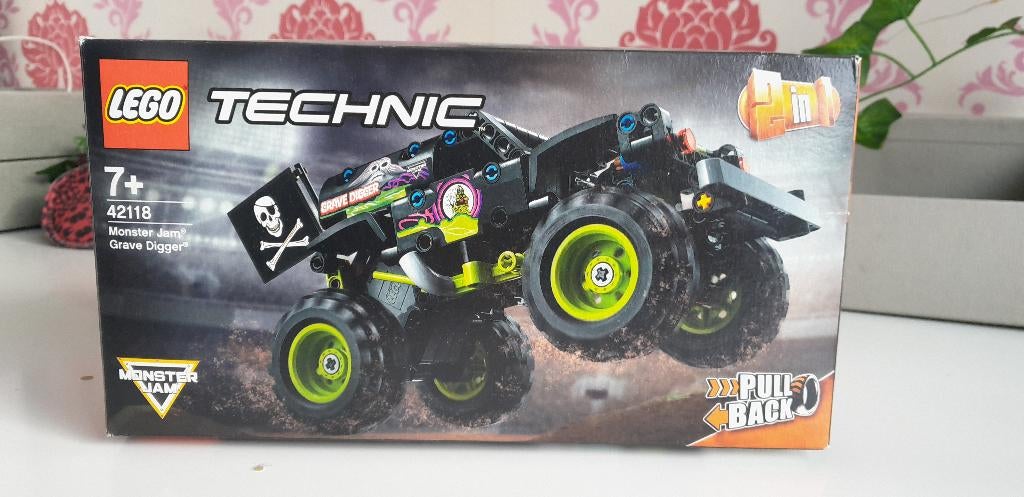 LEGO Technic: Monster Jam Grave Digger (42118), Kinderen en Baby's, Speelgoed | Duplo en Lego, Zo goed als nieuw, Lego, Complete set