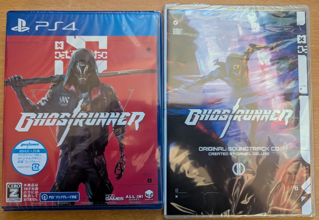 Ghostrunner (jap) + OST Playstation 4/5 scellé, Envoi, Neuf