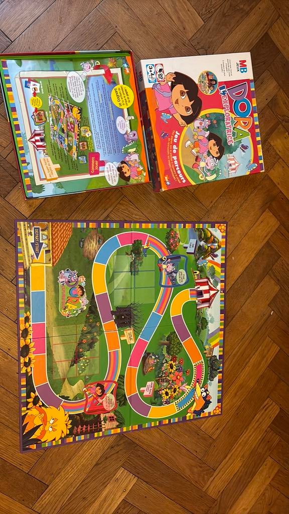 Jeu de parcours - Dora l’exploratrice, Enlèvement, Comme neuf