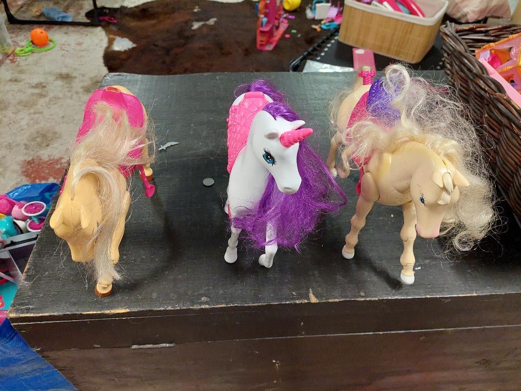 Barbie paarden, Kinderen en Baby's, Ophalen of Verzenden, Gebruikt, Barbie