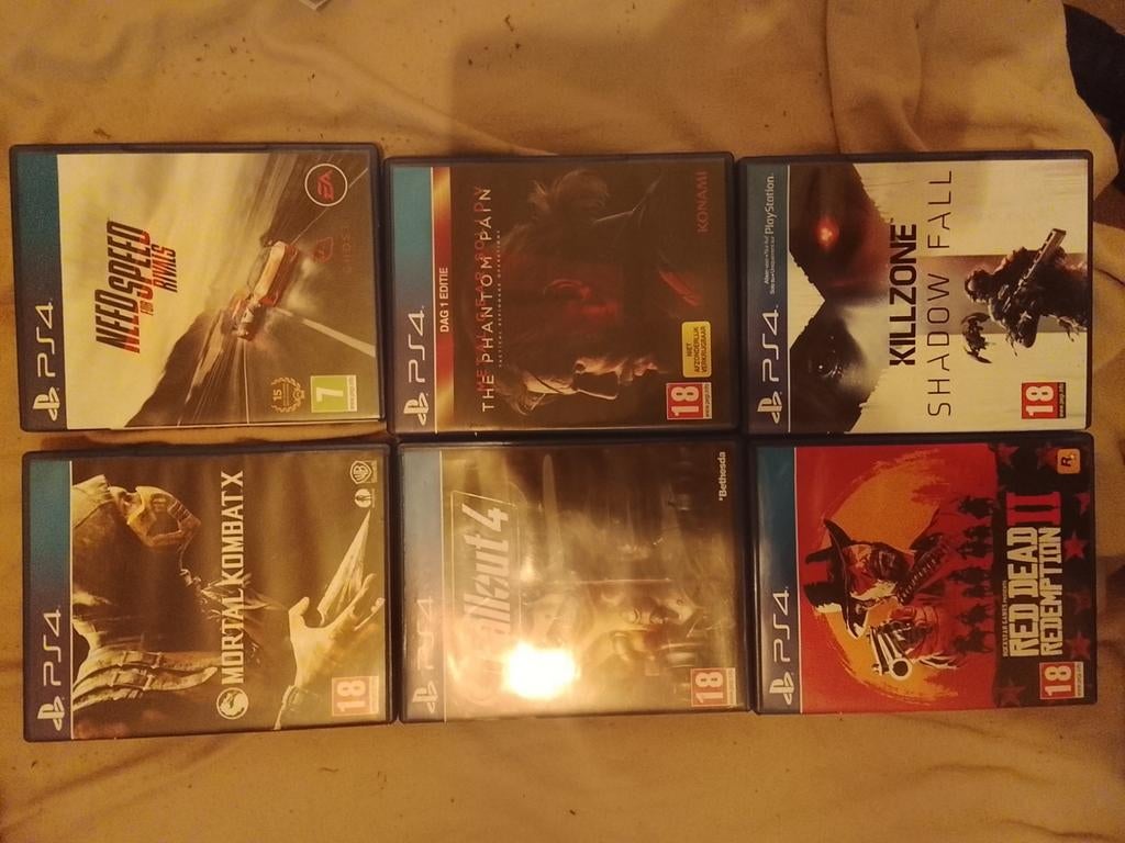 Playstation 4 games. Allemaal in goede staat, Enlèvement ou Envoi, Comme neuf, Online