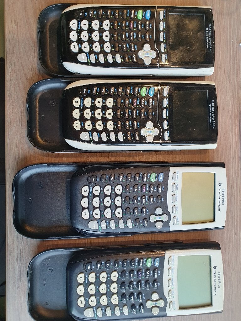 grafisch rekenmachine Texas Instruments(TI 84 plus (silver)), Ophalen of Verzenden, Grafische rekenmachine, Zo goed als nieuw