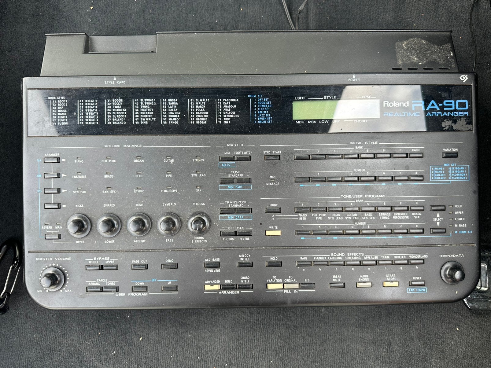 originele Roland RA-90 Realtime Arranger, Muziek en Instrumenten, Ophalen, Zo goed als nieuw