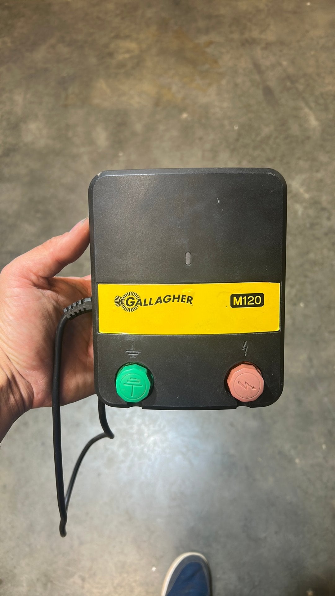Gallagher klok M120 1,2 joule nieuwstaat