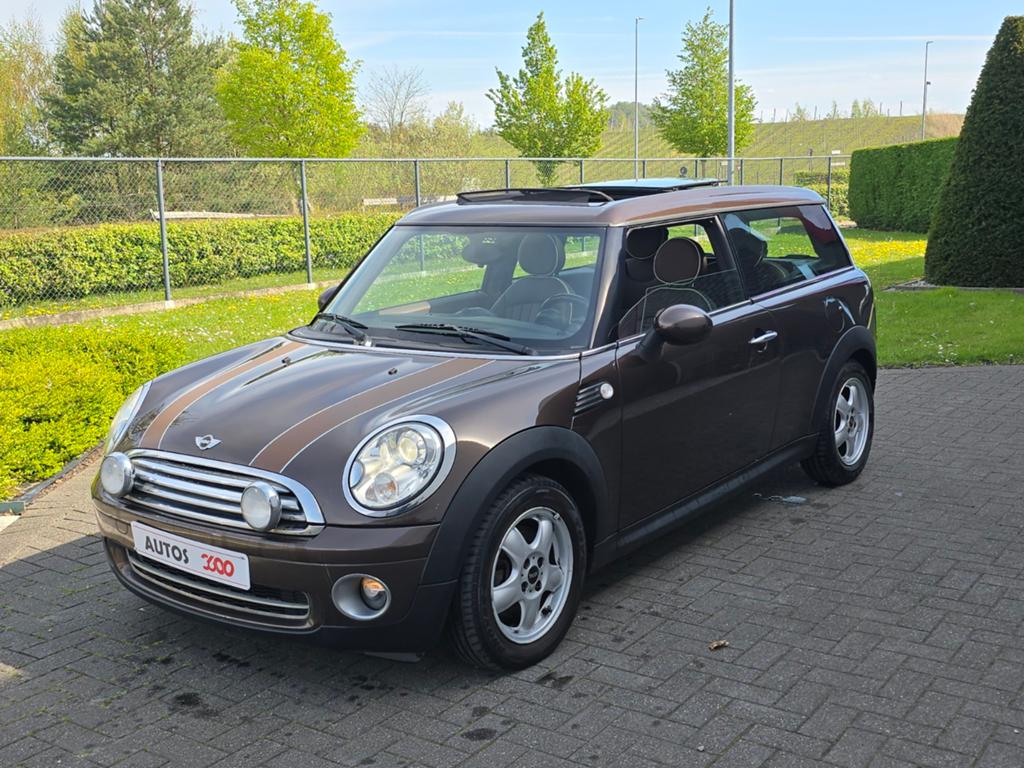 Mini Clubman 1.6 benzine AUTOMAAT/fulloptie/opendak/garantie, Auto's, Mini, Automaat, https://public.car-pass.be/vhr/9da1124e-3e79-4afe-b99a-8e7287047a97