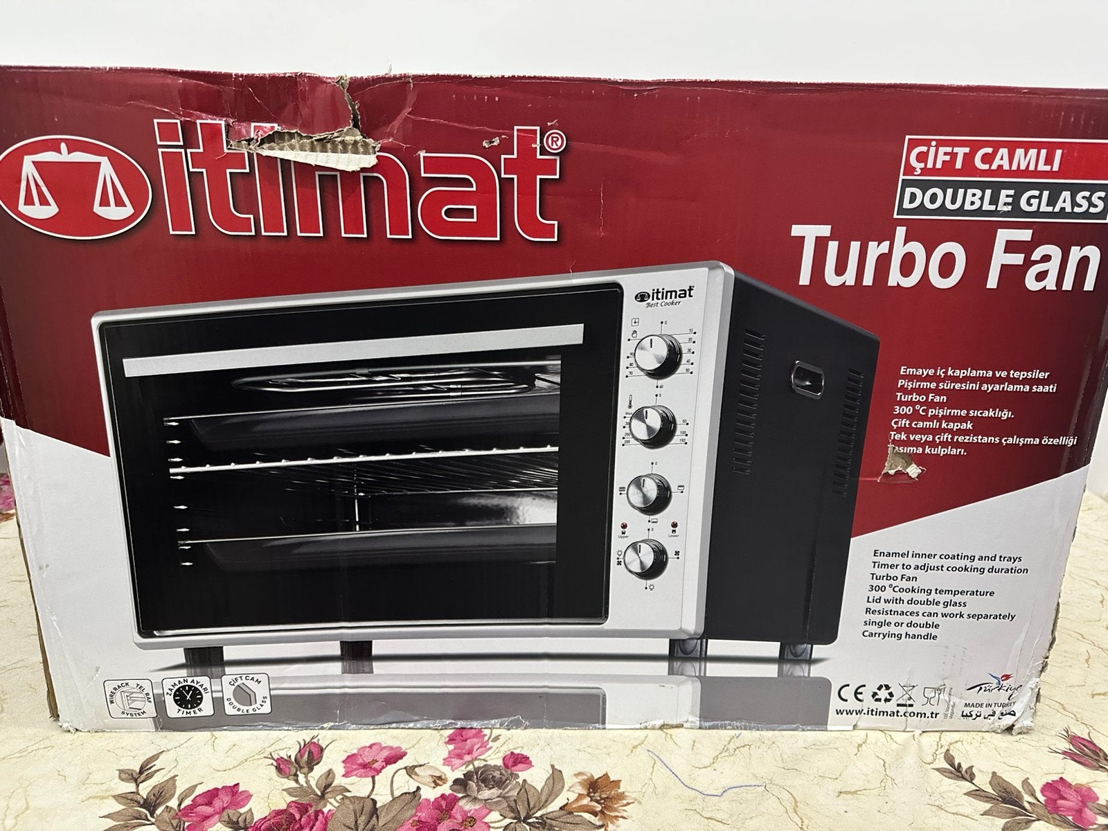 Four itimat 75 litres neuf, Electroménager, Fours, Enlèvement, Four, Neuf, 50 à 55 cm