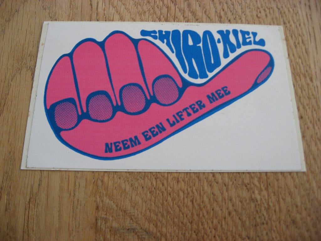 Neem een lifter mee Chiro Kiel Sticker, Ophalen of Verzenden, Nieuw, Bedrijf of Vereniging