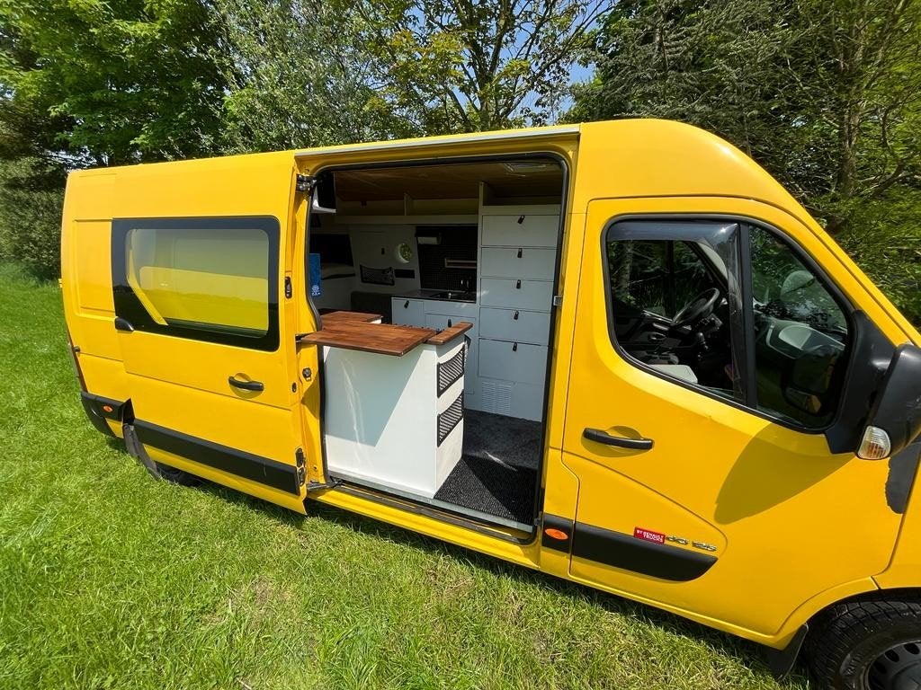 Camping-car Renault Master L3H2 | Hors réseau | Victron |, Caravanes & Camping, Camping-cars, Particulier, Diesel, Boîte manuelle