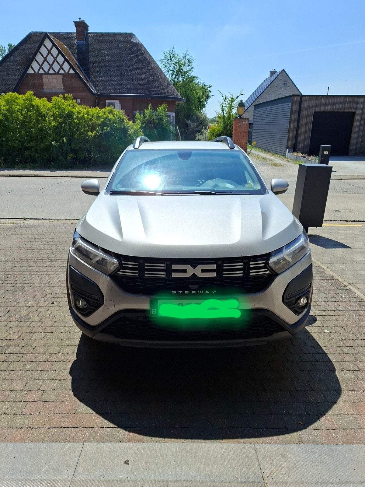Dacia stepway expression 1000 cc, Auto's, Hyundai, Stof, Zwart, Handgeschakeld, 5 deurs
