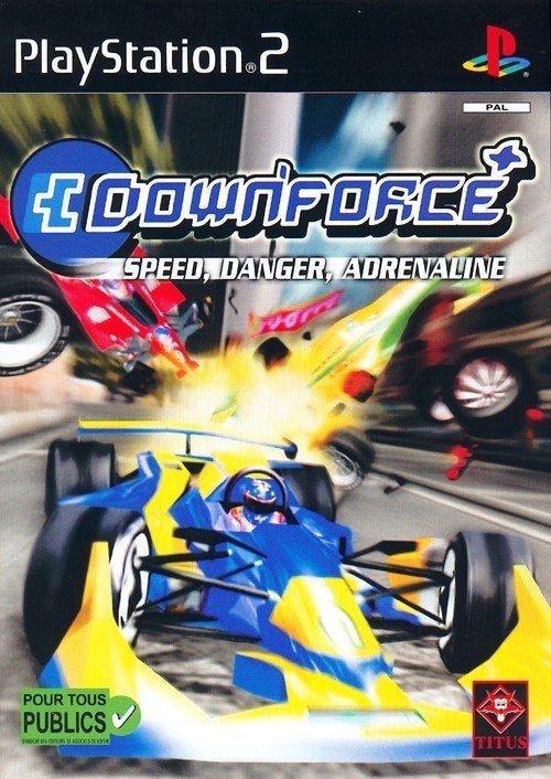 Downforce, Gebruikt, 1 speler, Racen en Vliegen, Ophalen of Verzenden