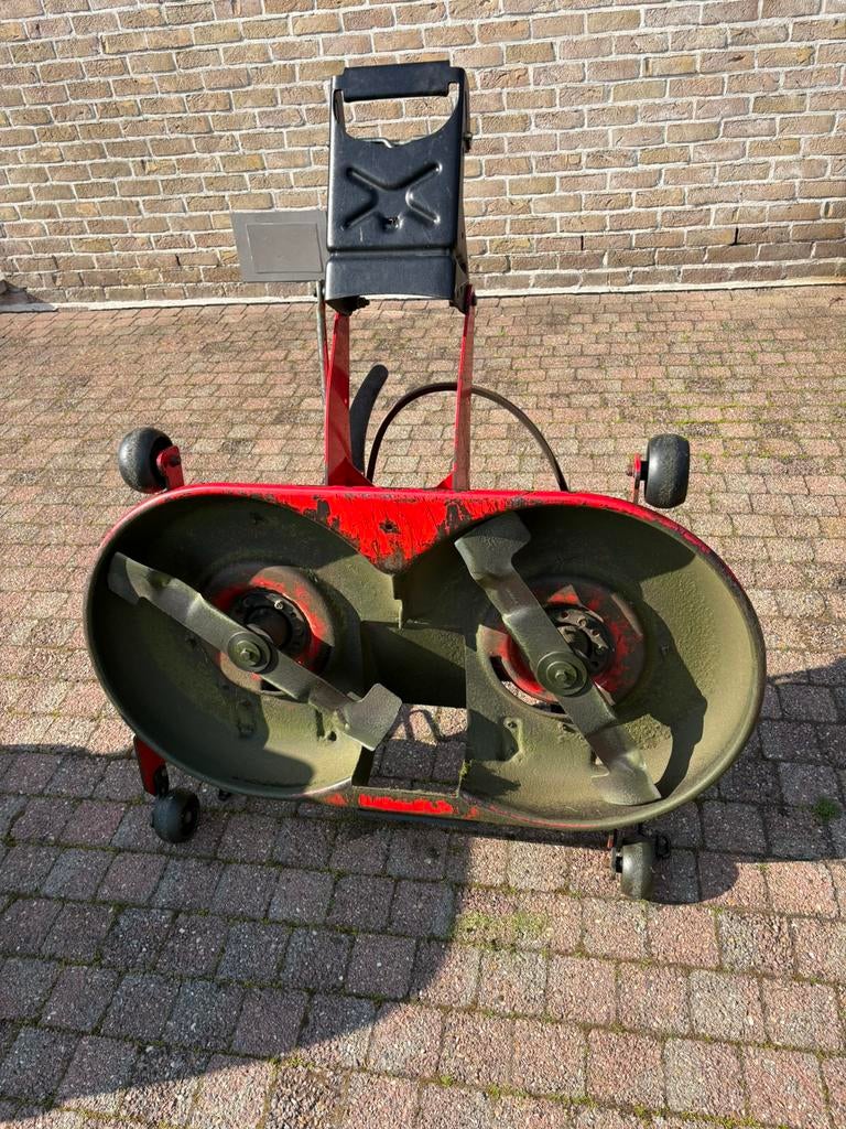 Tractor / zitmaaier snapper, Tuin en Terras, Zitmaaiers, Ophalen, Gebruikt, Opvangbak, 90 tot 120 cm
