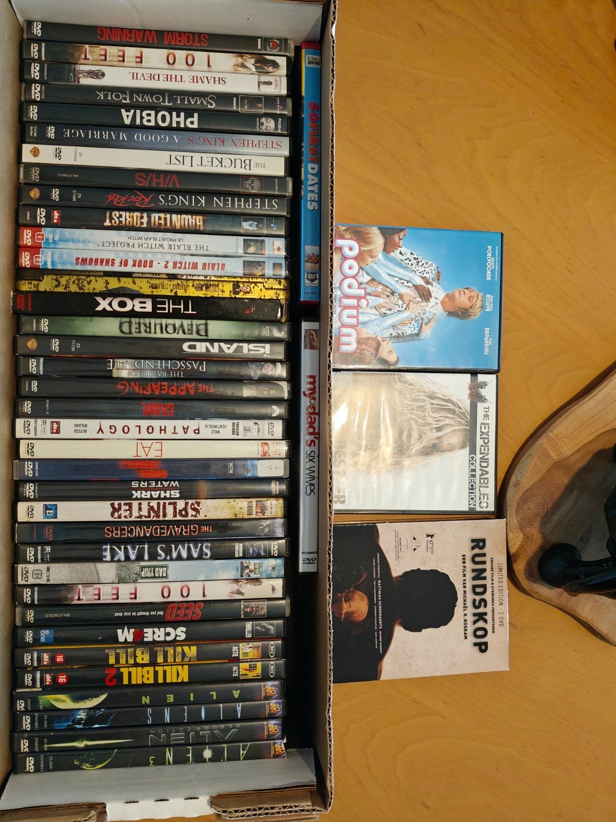 39 dvds in goede staat, CD & DVD, DVD | Action, Enlèvement