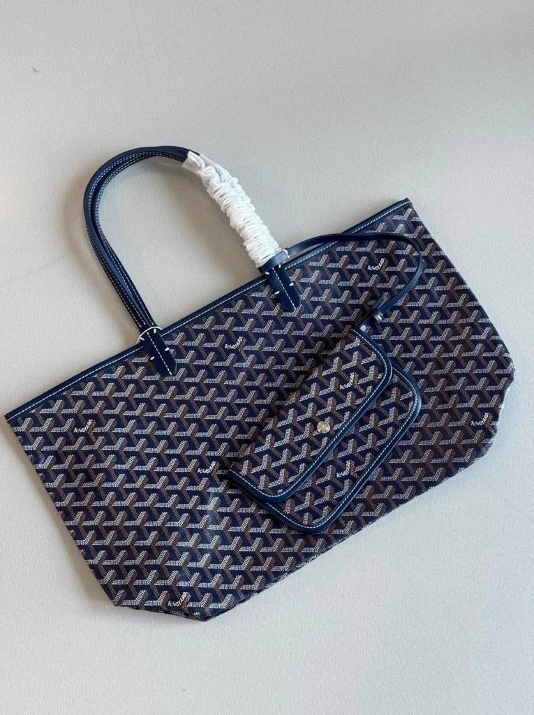 Sac Goyard bleu/sac à bandoulière/sac pour femme/sac à main, Enlèvement ou Envoi, Neuf, Shopper