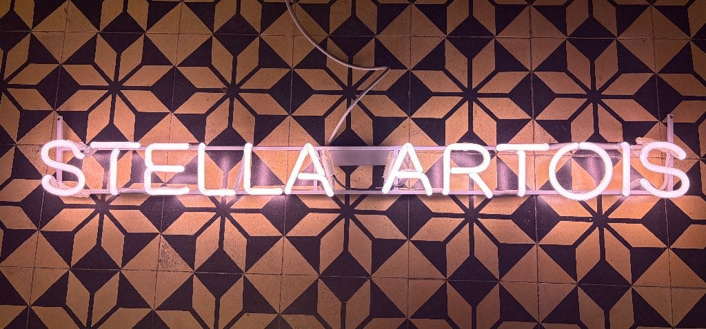 Neon, reclame, lichtreclame, Stella Artois, Collections, Enlèvement, Neuf