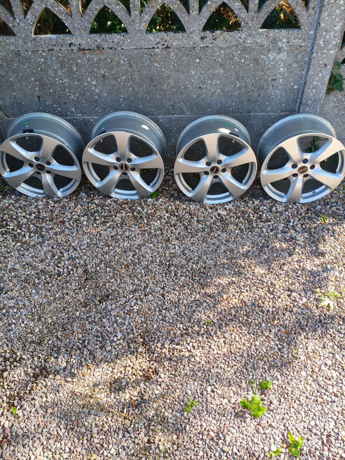 Borbet R18 5x112 – originele lichtmetalen velgen, set van 4, Autos : Divers, Enlèvement, Comme neuf