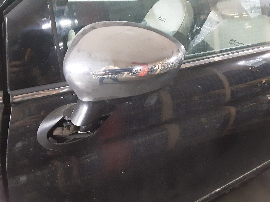 RETROVISEUR LATERAL GAUCHE Fiat 500 (312) (01-2007/12-2012), Utilisé, Fiat