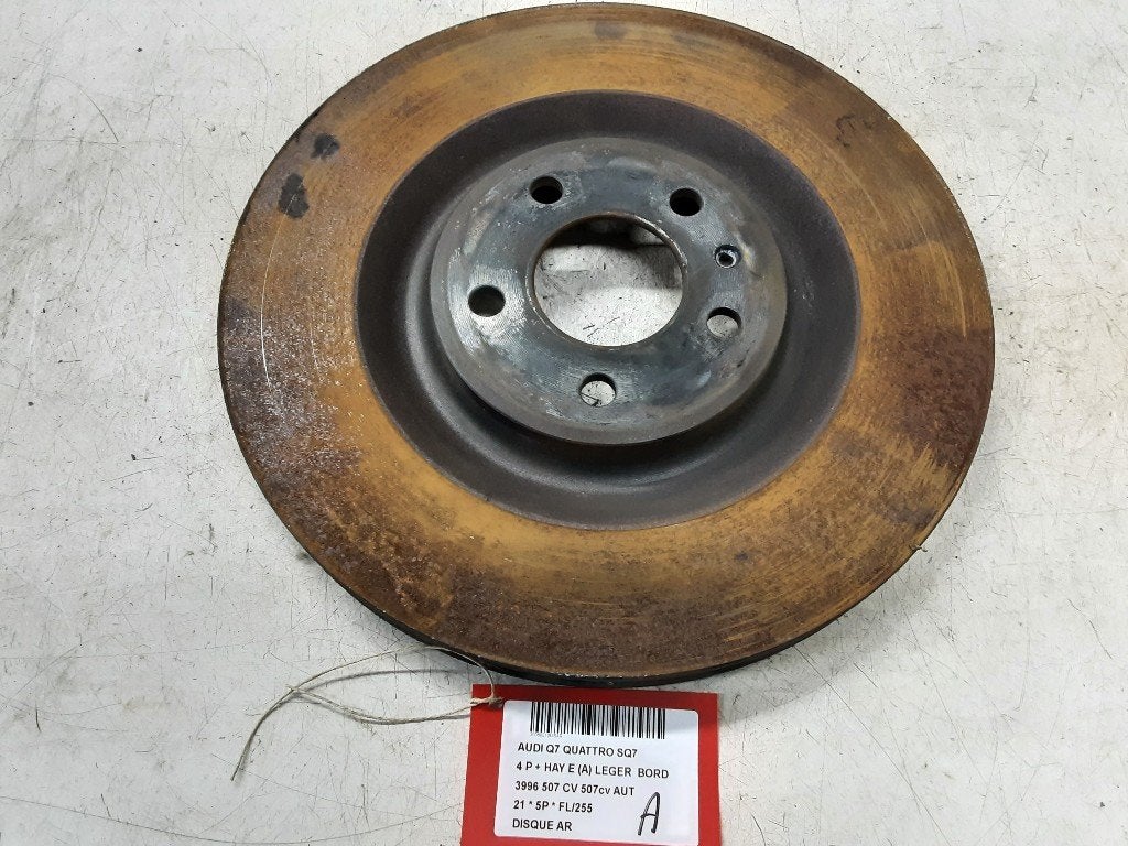FREIN DISQUE ARRIÈRE Audi SQ7 (4MB / 4MG) (01-2016/12-2019), Auto-Union-Straße  1,
85057  Ingolstadt, DE, Info@audi.de, Audi, Utilisé
