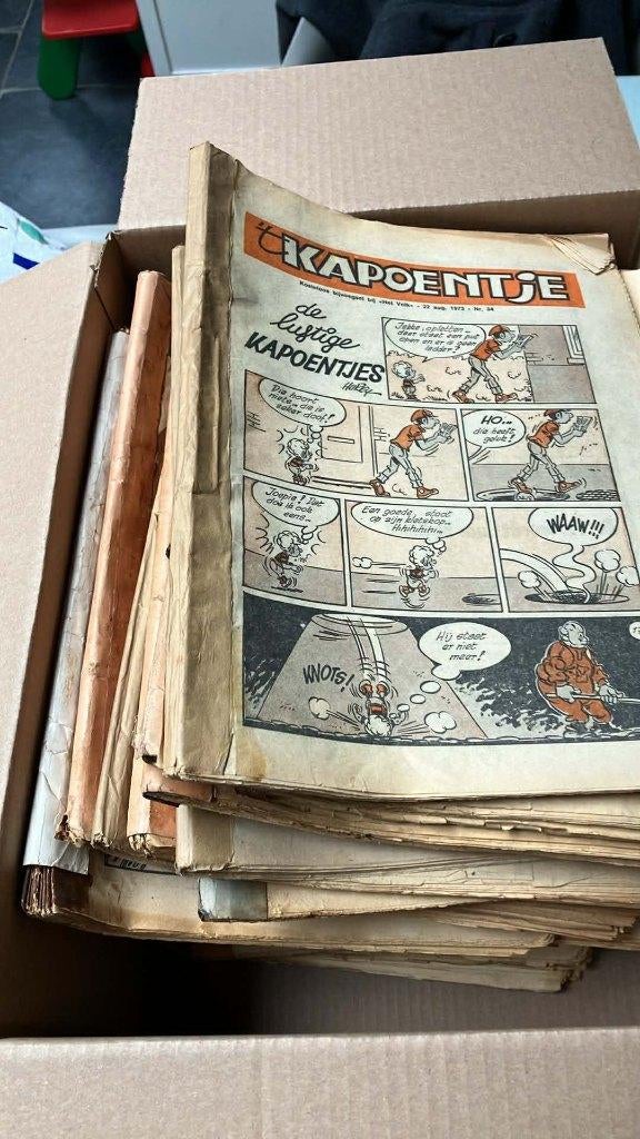 stripverhalen kapoentje, Boeken, Meerdere stripboeken, Ophalen, Gelezen