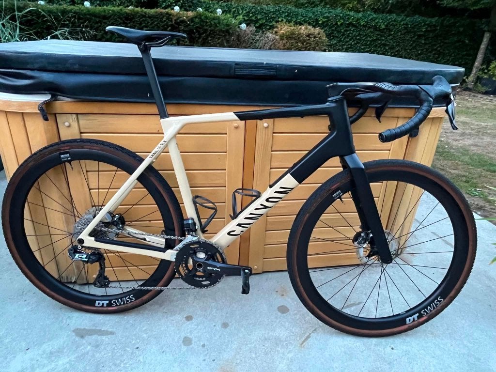 Canyon Grail CF SLX 8 DI2 Maat L, Fietsen en Brommers, Fietsen | Racefietsen, 28 inch, Carbon, Heren, Zo goed als nieuw