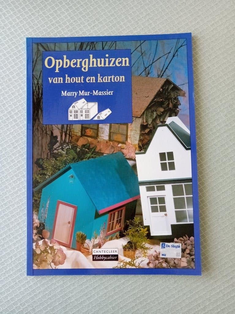 OPBERGDOZEN in hout en karton, Livres, Loisirs & Temps libre, Enlèvement ou Envoi, Comme neuf, Scrapbooking et Bricolage