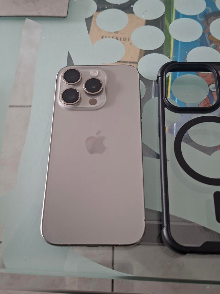 iPhone 15 Pro, Telecommunicatie, Mobiele telefoons | Apple iPhone, Gebruikt, 128 GB, iPhone 15 Pro, Grijs, Ophalen