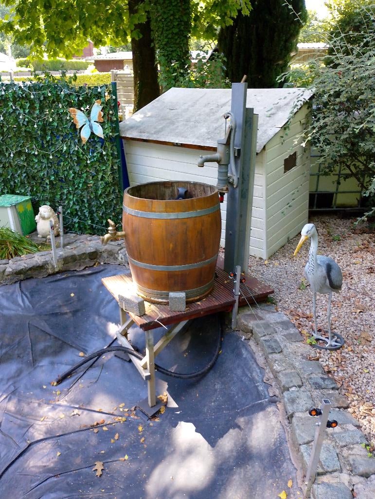 regenton, Ophalen, Gebruikt, Met kraantje, 150 liter of meer